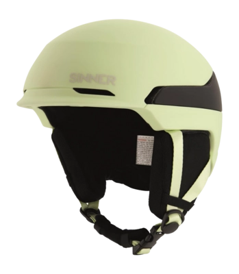Skihelm Sinner Unisex Zermatt Matte Light Yellow Verstelbare pasvorm