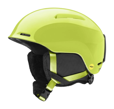 Skihelm Smith Kids Glide Jr. Electric Lime Mips 350 g