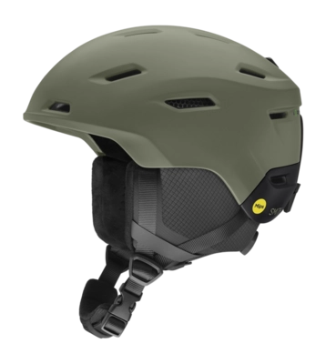 Skihelm Smith Unisex Descend Mips Matte Fatigue Green Black In-mold