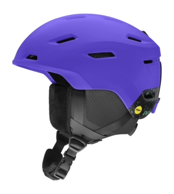 Skihelm Smith Unisex Descend Mips Matte Ultraviolet Emerald City In-mold