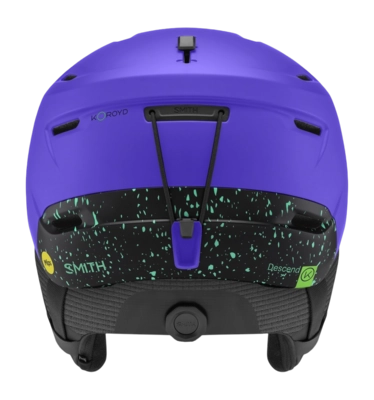Ski Helmet Smith Unisex Descend MIPS Matte Ultraviolet Emerald
