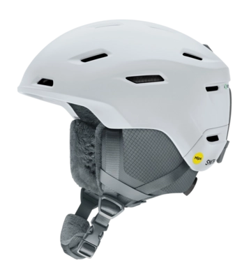 Skihelm Smith Unisex Descend Mips Matte White Koroyd