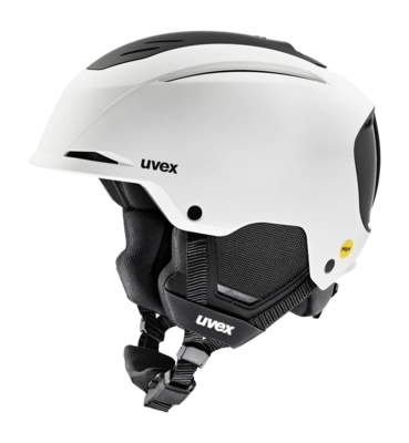 Skihelm Uvex Unisex Resolution MIPS White/Black Matt