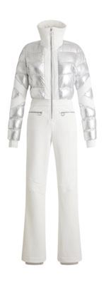 Skipak Fusalp Women Clarisse Metal Metallic Silver/Neige Slim Fit