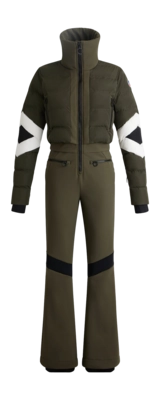 Skipak Fusalp Women Clarisse Moss Green/Noir/Neige Slim Fit