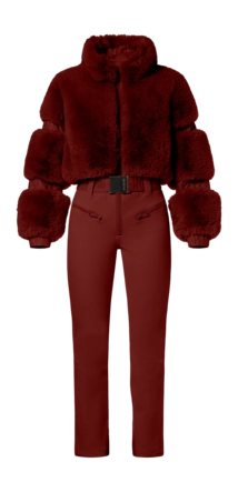 Skipak Goldbergh Women Lieke Vino Rosso Slim Fit