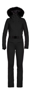 Ski Suit Goldbergh Women Parry Faux Border Black
