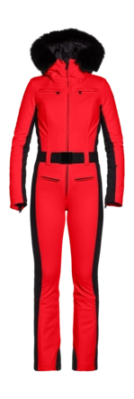 Skipak Goldbergh Women Parry Faux Border Flame Slim fit