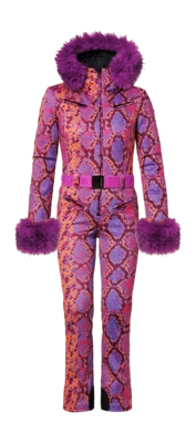 Skipak Goldbergh Women Zafira Faux Border Snake Pink