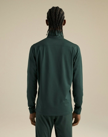 2---F26-X000009425-Rho-LT-Zip-Neck-Dark-Jade-Back-View