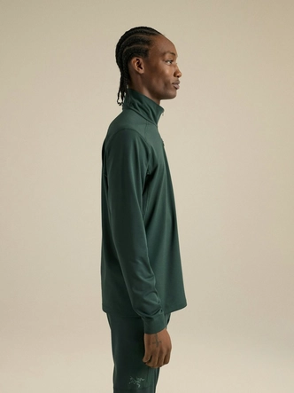7---F26-X000009425-Rho-LT-Zip-Neck-Dark-Jade-Side-View