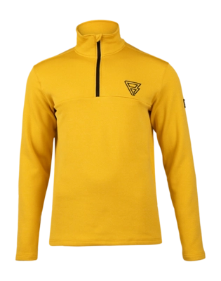 Skipully Brunotti Men Daronst Fleece Lemon Curry Regular Fit