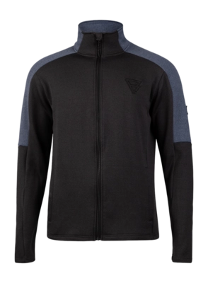 Skipully Brunotti Men Daronst-Zip Fleece Black Regular Fit