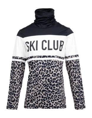 Skipully Brunotti Women Kohlka Print Fleece Wild Thing Fungi Slim Fit