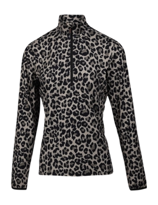 Skipully Brunotti Women Rodika Print Fleece Wild thing Fungi Slim Fit