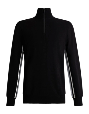 Skipully Fusalp Men Natom Noir/Gris Chiné/Neige Regular Fit