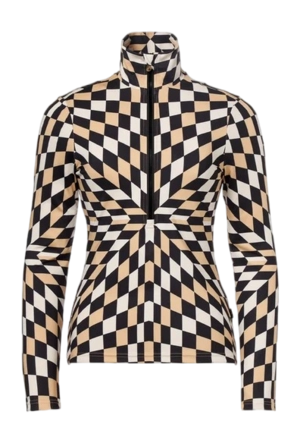 Skipully Goldbergh Women Chesu Spiral Chess Gold Slim fit