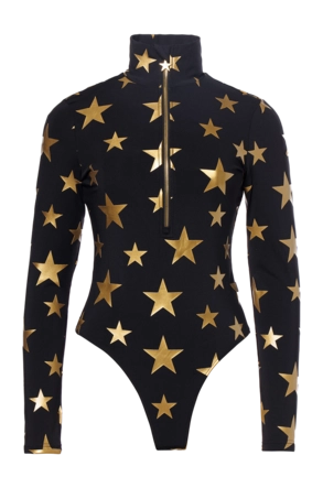 Skipully Goldbergh Women Emiri Ski Body Black/Gold Slim Fit
