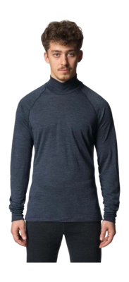 Skipully Houdini Men Activist Turtleneck Deep Sea Blue Slim Fit