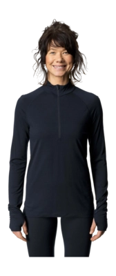 Skipully Houdini Women Desoli Light Half Zip Blue Illusion Slim Fit