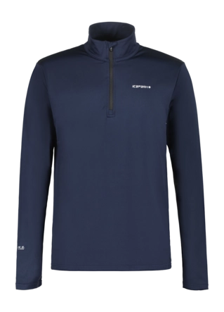 Skipully Icepeak Men Felsberg Dark Blue 1/2 Zip Shirt Regular fit