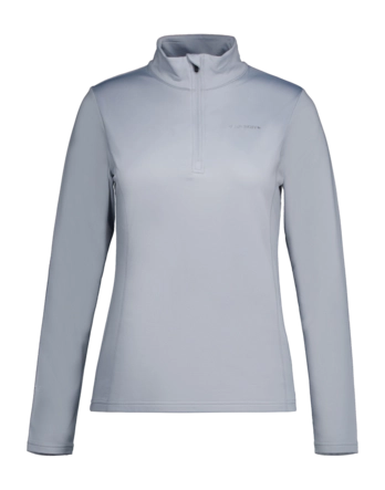 Skipully Icepeak Women Ferndale Light Grey 1/2 Zip Shirt Slim fit