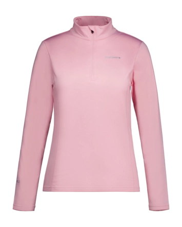 Skipully Icepeak Women Ferndale Light Pink 1/2 Zip Shirt Regular Fit