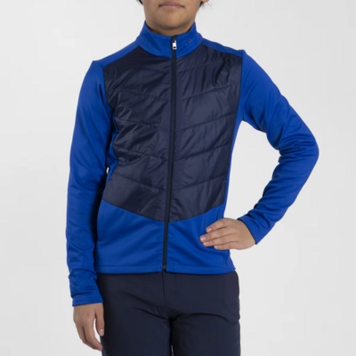 Skipully KJUS Boys Chase Midlayer Jacket Trailblazer/Atlanta Blue Regular Fit
