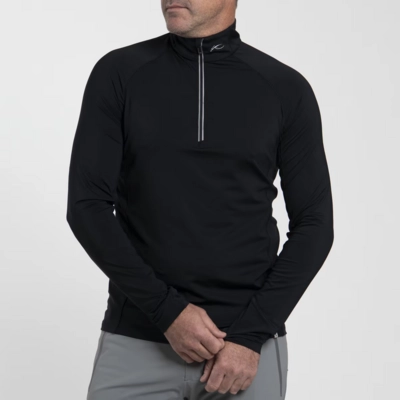 Skipully KJUS Men Dispatch Midlayer HZ Black Regular Fit