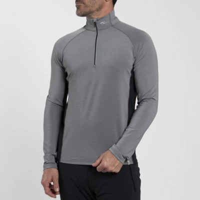 Skipully KJUS Men Dispatch Midlayer HZ Pewter/Black Regular Fit