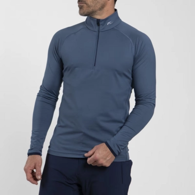 Skipully KJUS Men Feel Midlayer Half-Zip Admiral Blue/KJUS Navy Regular Fit