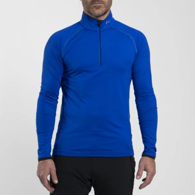 Skipully KJUS Men Feel Midlayer Half-Zip Trailblazer/Black Regular Fit