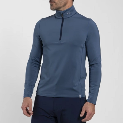 Skipully KJUS Men Trace 2.0 Midlayer HZ Admiral Blue/KJUS Navy Regular Fit