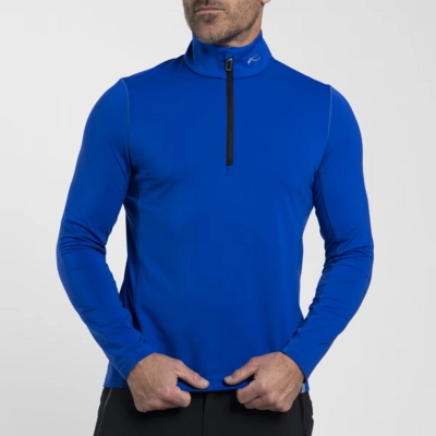 Skipully KJUS Men Trace 2.0 Midlayer HZ Trailblazer/Black Regular Fit