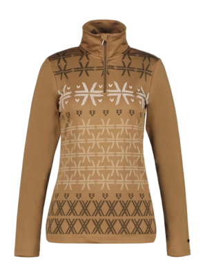 Skipully Luhta Women Ahjola Brown Slim Fit