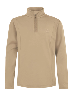Skipully Protest Boys Rewillowy BambooBeige 1/4 Zip Active Top Regular Fit