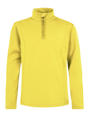 Skipully Protest Boys Rewillowy Lime Splash 1/4 Zip Active Top Regular Fit