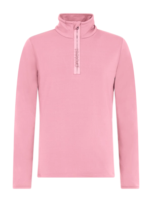 Skipully Protest Girls Refabrizoy Vintage Pink 1/4 Zip Active Top Slim Fit