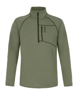 Skipully Protest Men Prtrekody Aspen green 1/4 Zip Active Top Regular Fit
