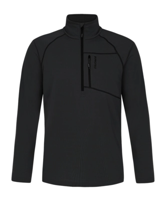 Skipully Protest Men Prtrekody Deep Grey 1/4 Zip Active Top Regular Fit