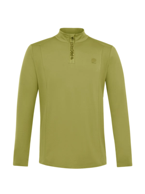 Skipully Protest Men Rewill Herbal green 1/4 Zip Active Top Regular fit