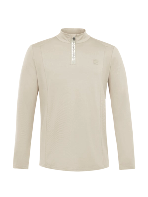 Skipully Protest Men Rewill Kitoffwhite 1/4 Zip Active Top Regular Fit