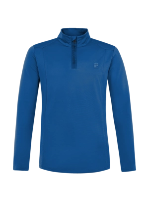 Skipully Protest Men Rewill Vibrant Blue 1/4 Zip Active Top Regular Fit