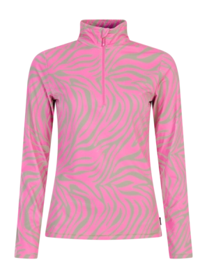 Skipully Protest Women Prtesher Foxy Pink 1/4 Zip Active Top Regular Fit