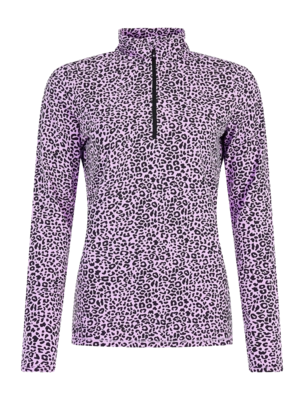 Skipully Protest Women Prtesher Thistle Purple 1/4 Zip Active Top Regular Fit