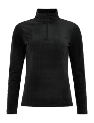 Skipully Protest Women Prtgail True Black 1/4 Zip Active Top Regular Fit