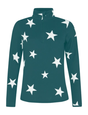 Skipully Protest Women Prtnoon Rainstorm Blue 1/4 Zip Active Top Slim fit