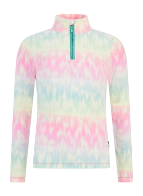 Skipully Protest Women Prtrefuzzy Glacial Blue 1/4 Zip Active Top Regular Fit