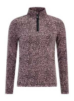 Skipully Protest Women Prtrefuzzy Vintage Pink 1/4 Zip Active Top Regular Fit