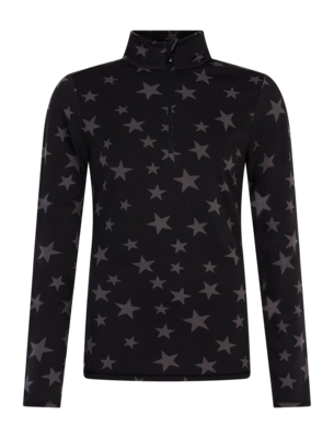 Skipully Protest Women Prtvessy True Black 1/4 Zip Active Top Regular Fit